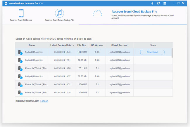 download and extract icloud backup